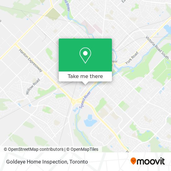Goldeye Home Inspection map