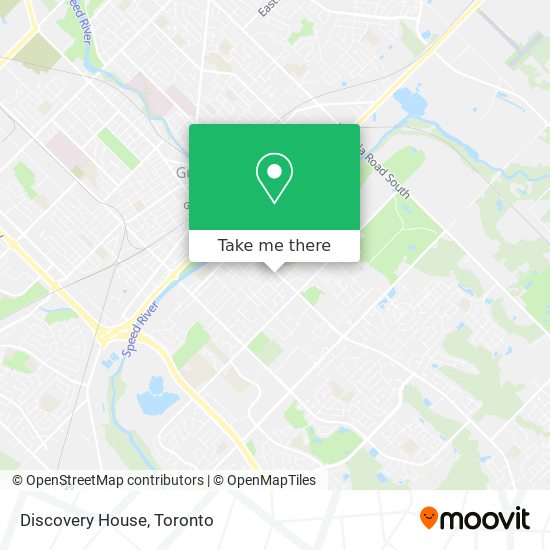 Discovery House map