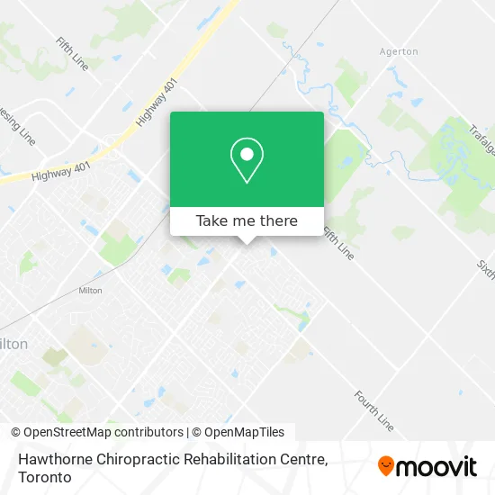 Hawthorne Chiropractic Rehabilitation Centre map
