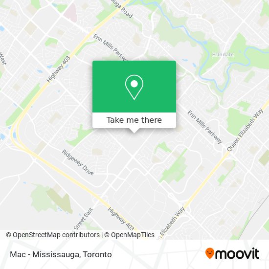 Mac - Mississauga map