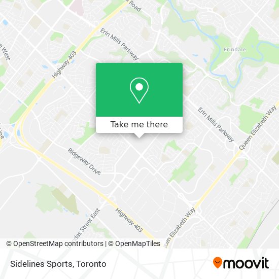 Sidelines Sports map