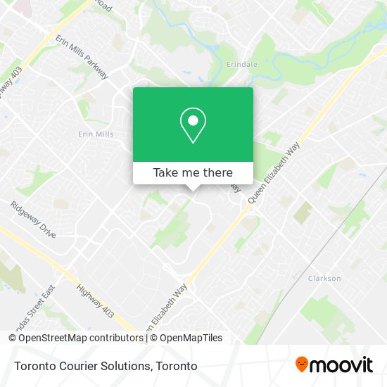 Toronto Courier Solutions plan