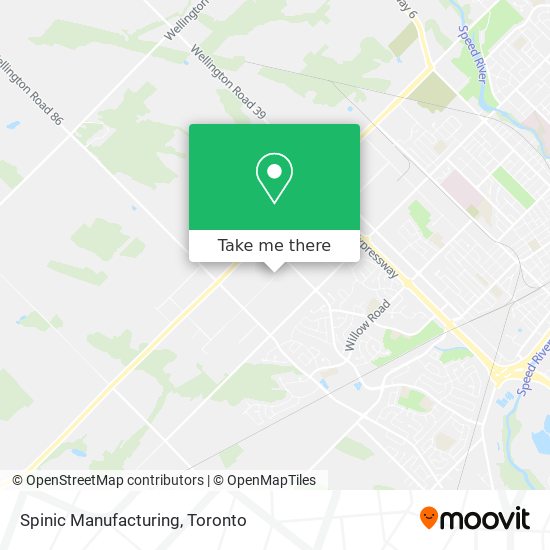 Spinic Manufacturing map