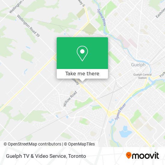 Guelph TV & Video Service plan