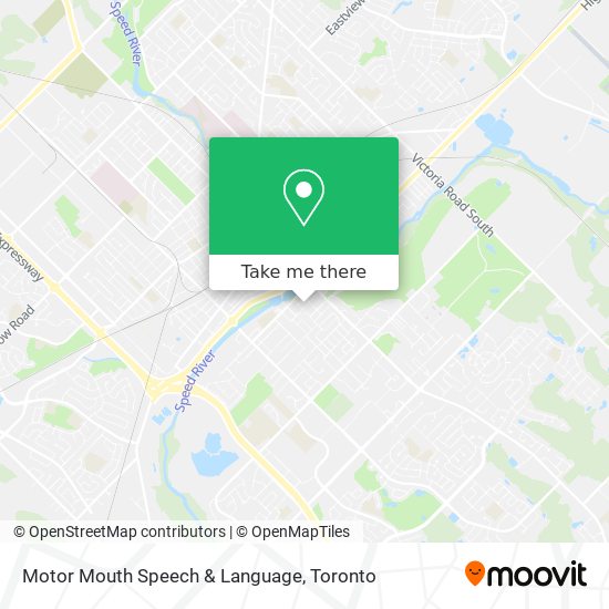 Motor Mouth Speech & Language map