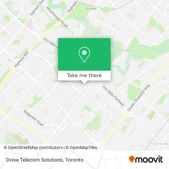 Dvise Telecom Solutions map