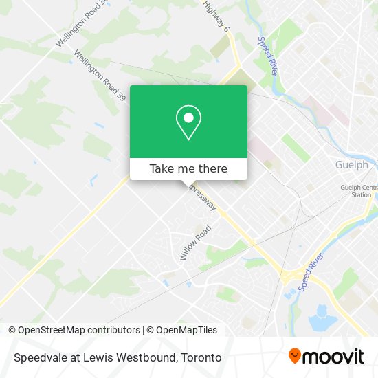 Speedvale at Lewis Westbound plan