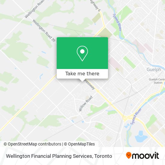 Wellington Financial Planning Services map