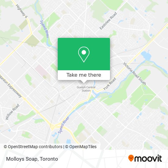 Molloys Soap map