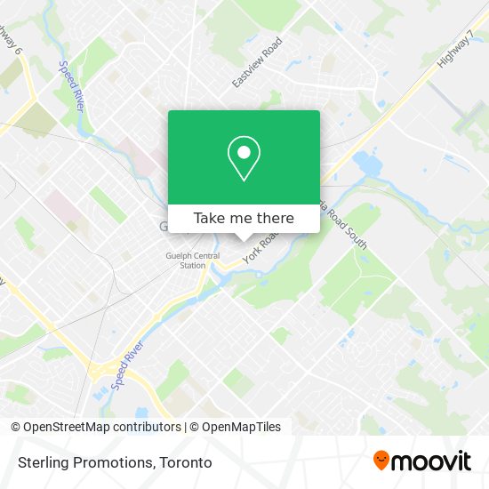 Sterling Promotions map