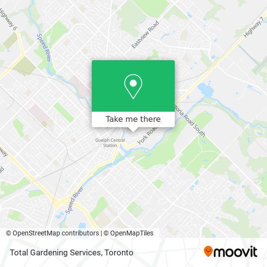 Total Gardening Services map