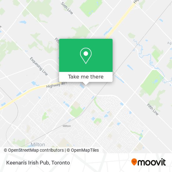 Keenan's Irish Pub plan