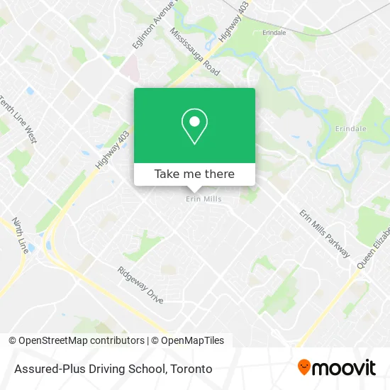 Assured-Plus Driving School map