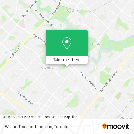 Wilson Transportation Inc map