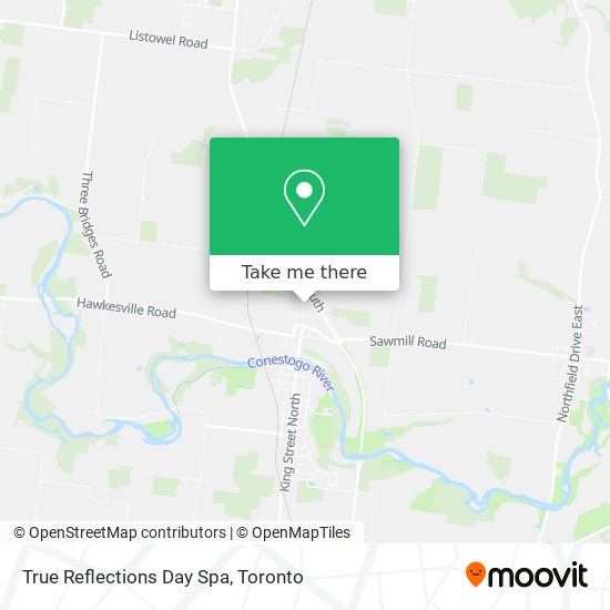 True Reflections Day Spa plan