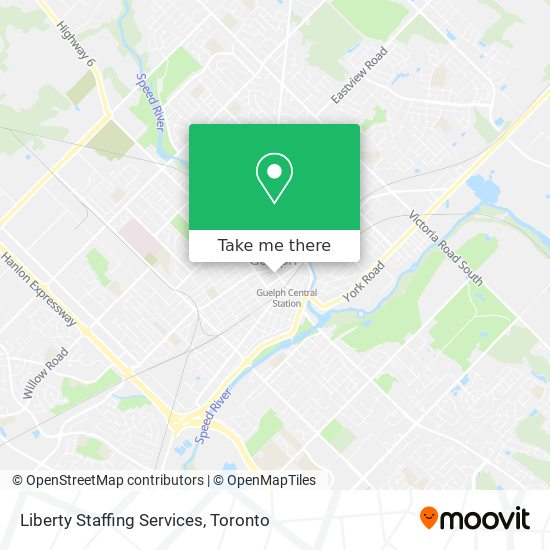 Liberty Staffing Services map