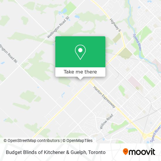 Budget Blinds of Kitchener & Guelph plan