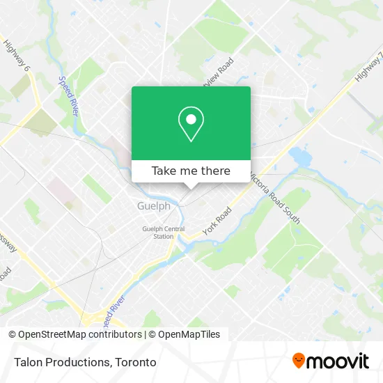 Talon Productions map