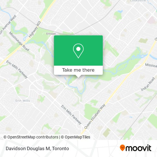 Davidson Douglas M map