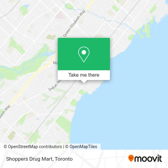 Shoppers Drug Mart map