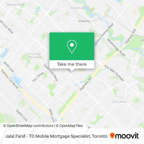 Jalal Farid - TD Mobile Mortgage Specialist plan