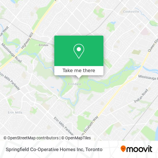 Springfield Co-Operative Homes Inc map