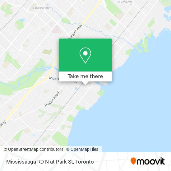 Mississauga RD N at Park St map