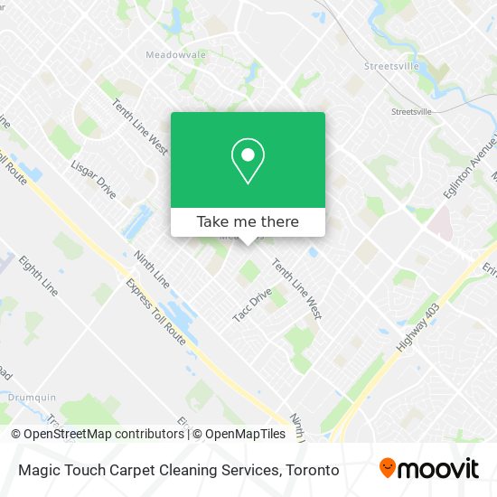 Magic Touch Carpet Cleaning Services plan