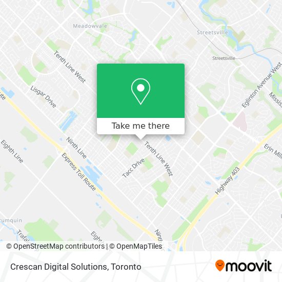 Crescan Digital Solutions map