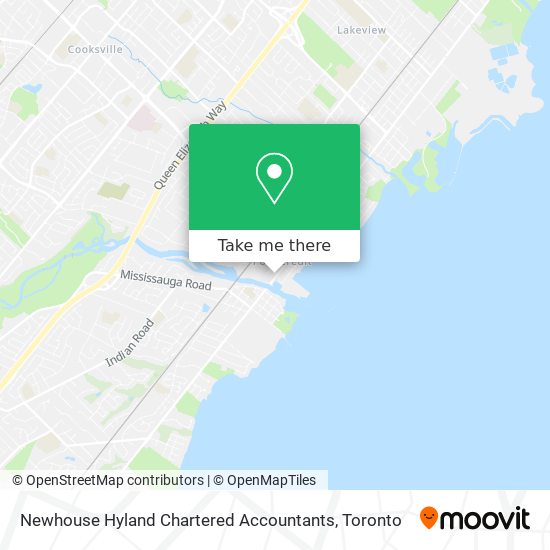 Newhouse Hyland Chartered Accountants map