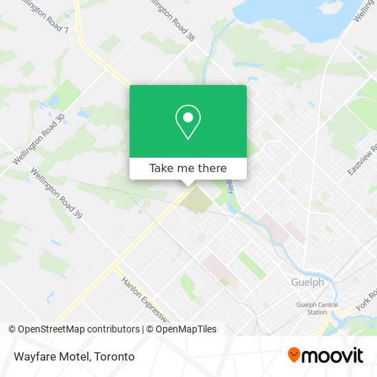 Wayfare Motel map