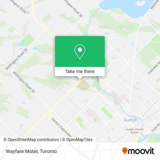 Wayfare Motel map