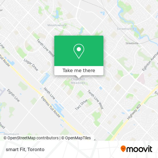 smart Fit map