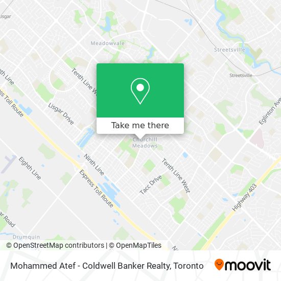 Mohammed Atef - Coldwell Banker Realty map