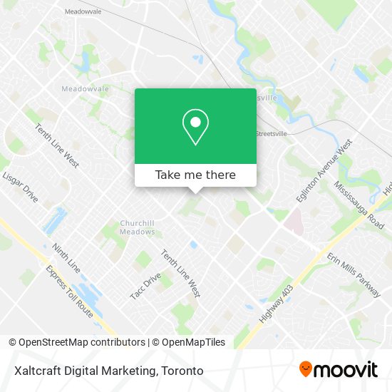 Xaltcraft Digital Marketing map