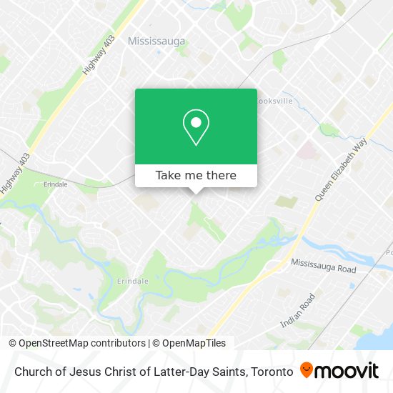 Church of Jesus Christ of Latter-Day Saints map