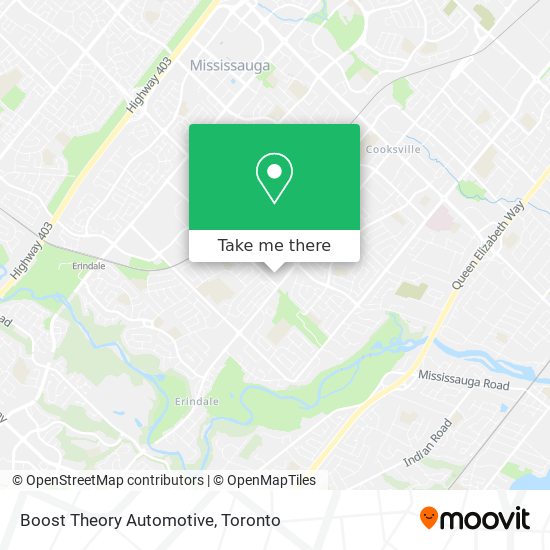 Boost Theory Automotive map