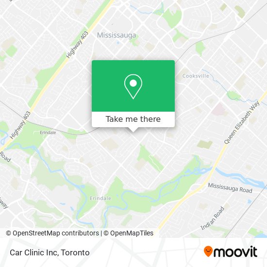 Car Clinic Inc map