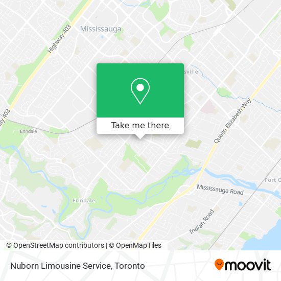 Nuborn Limousine Service map