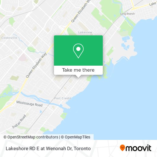 Lakeshore RD E at Wenonah Dr plan