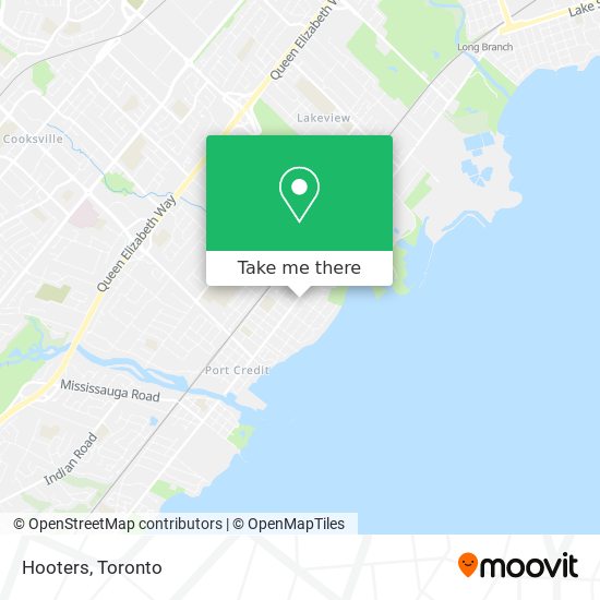 Hooters map