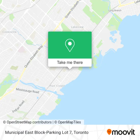 Municipal East Block-Parking Lot 7 map