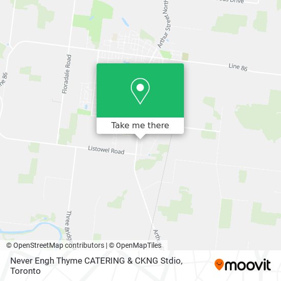 Never Engh Thyme CATERING & CKNG Stdio map