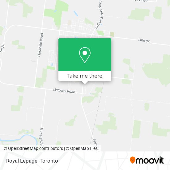 Royal Lepage map