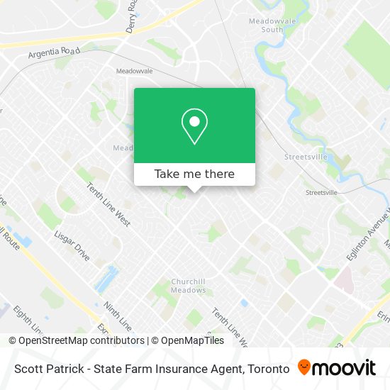 Scott Patrick - State Farm Insurance Agent map