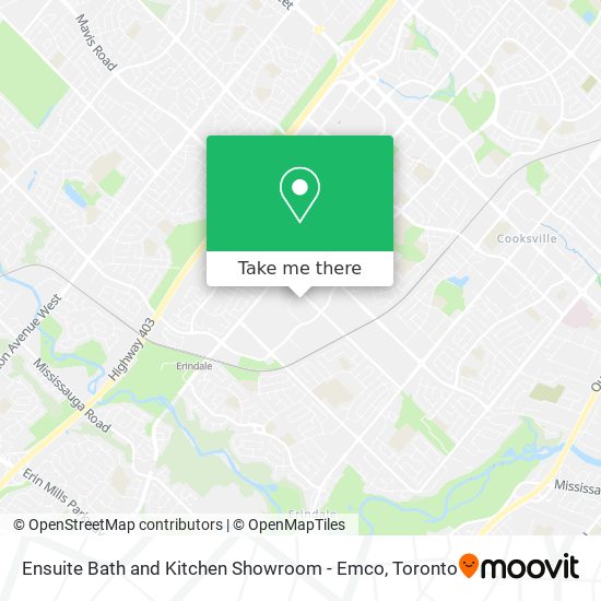 Ensuite Bath and Kitchen Showroom - Emco plan