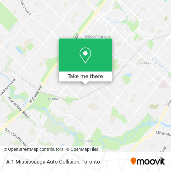 A-1 Mississauga Auto Collision plan