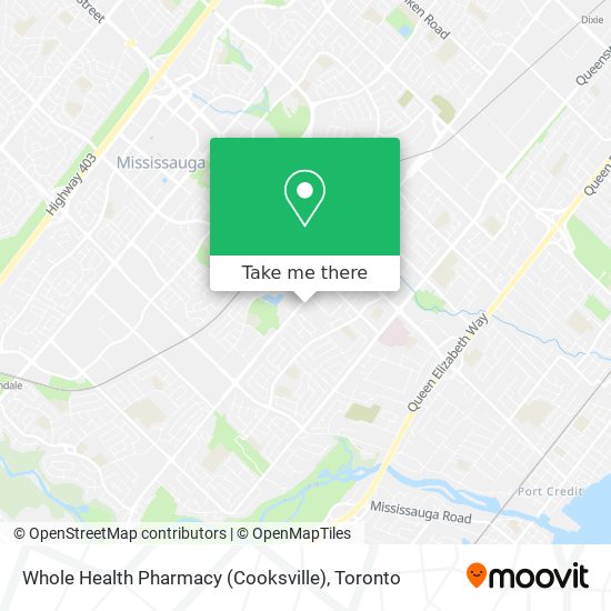 Whole Health Pharmacy (Cooksville) plan