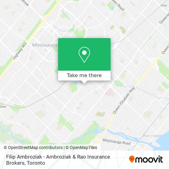 Filip Ambroziak - Ambroziak & Rao Insurance Brokers map