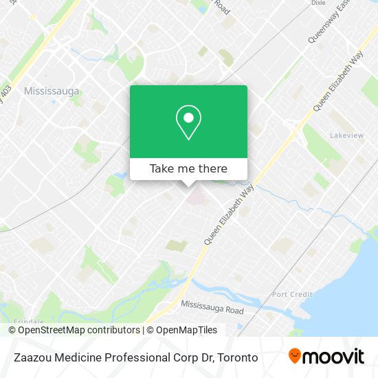 Zaazou Medicine Professional Corp Dr map